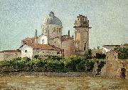 Walter Moras Ansicht von Verona an der Etsch oil painting on canvas
